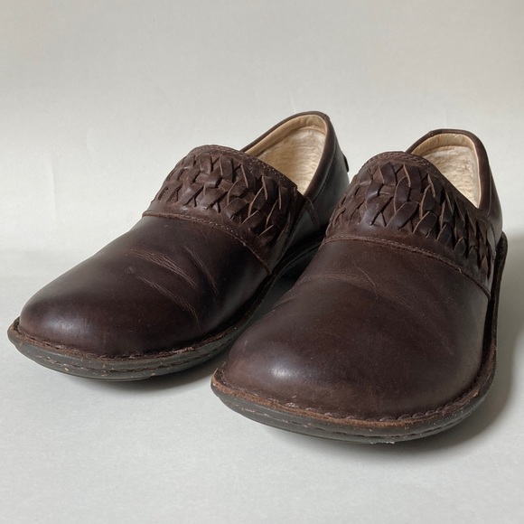 UGG Anila Leather Wool Lined Clogs Comfort Shoes US Size 9 - Picture 5 of 15